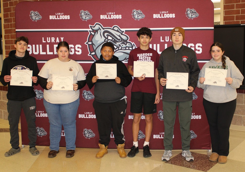 Students of the Month November 