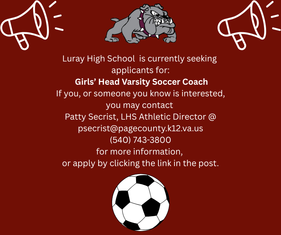 Girls Varsity Soccer Coach