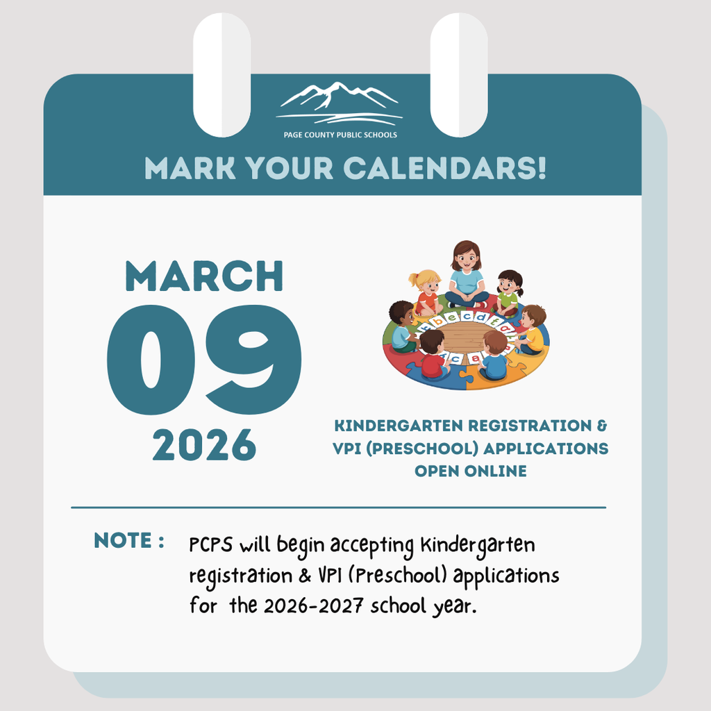 Registration for PreK and K
