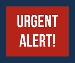 urgent alert