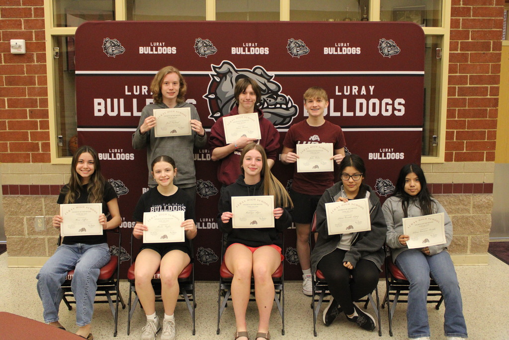 Students of the Month for February