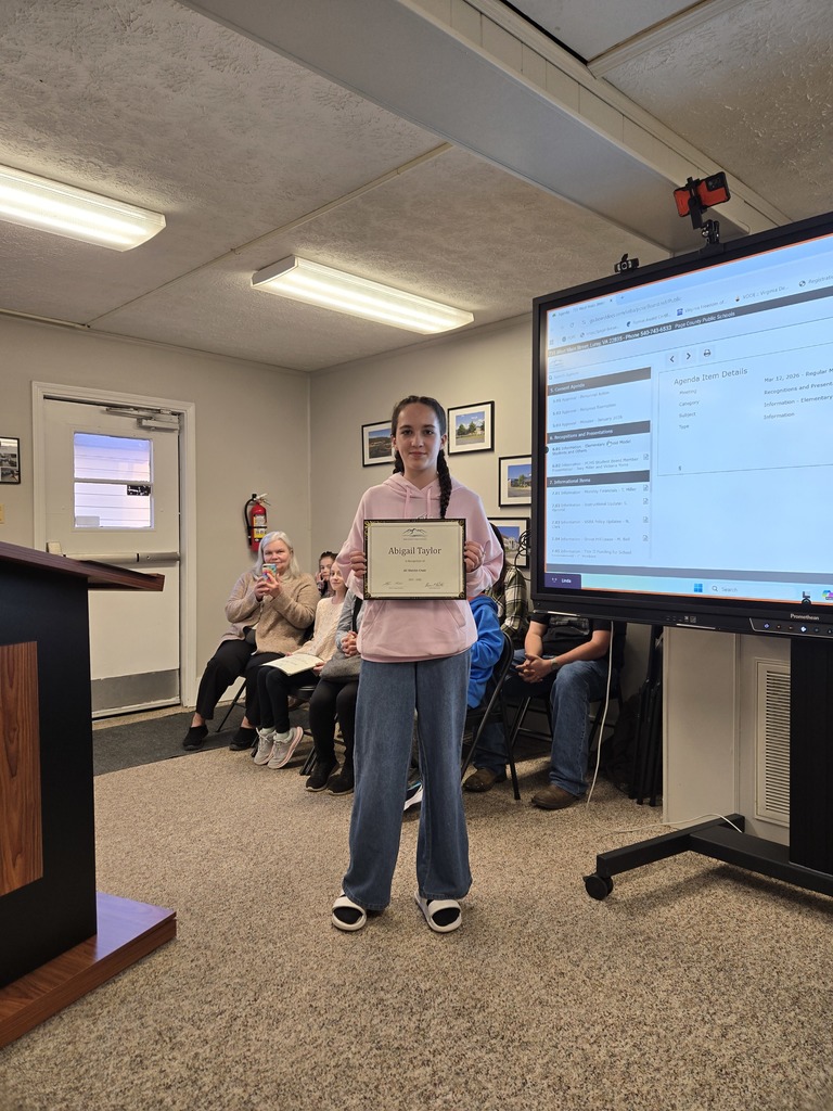 School board Recognitions