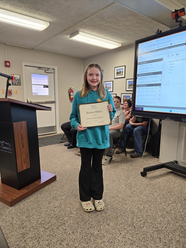 School board Recognitions