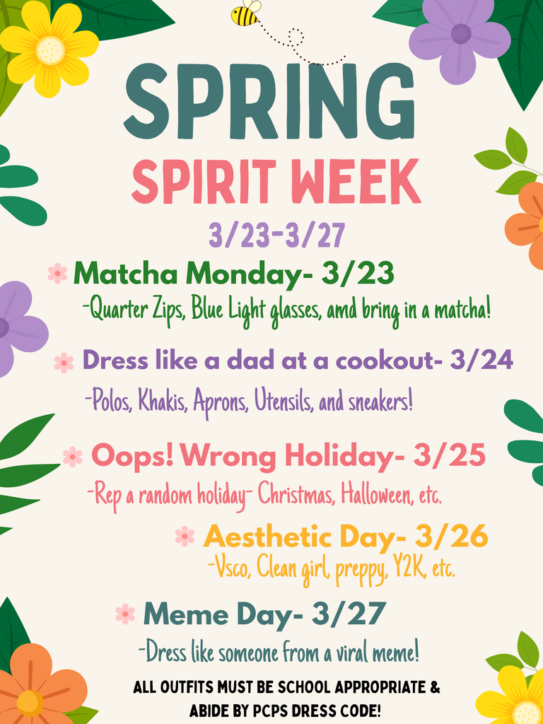 Spring Spirit Week