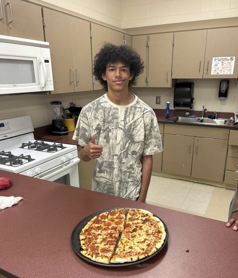 Finished Pizza