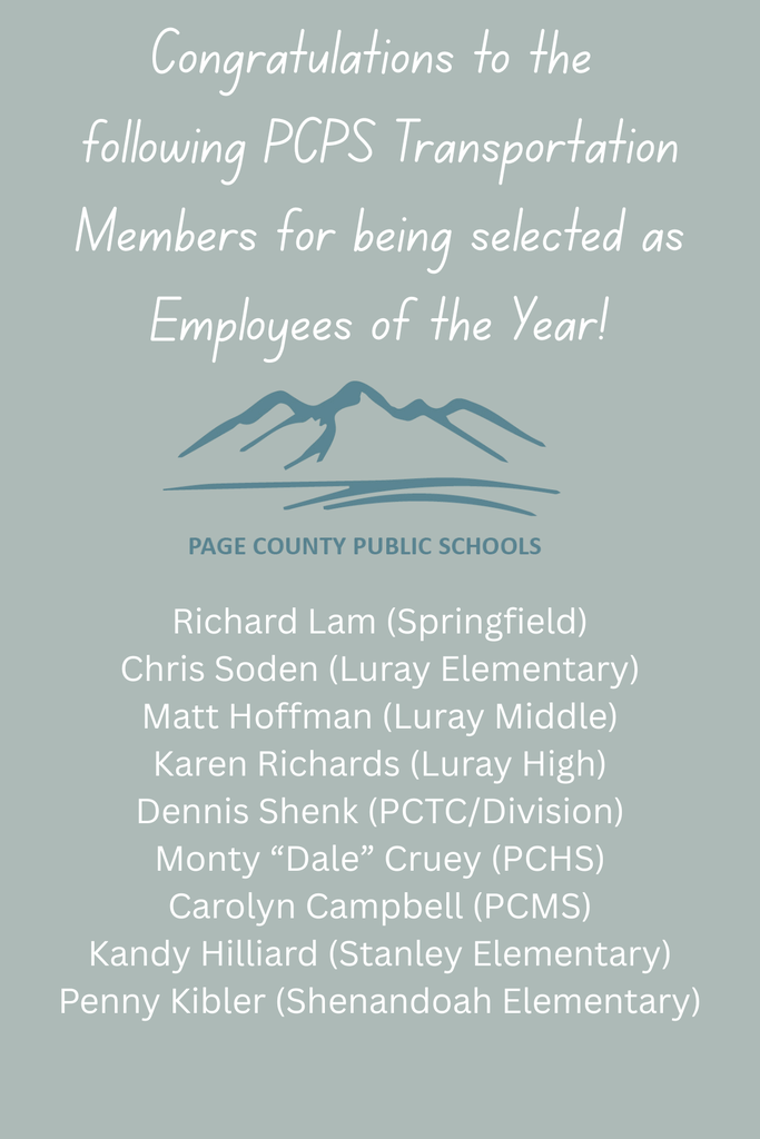 Transportation Employees of the Year