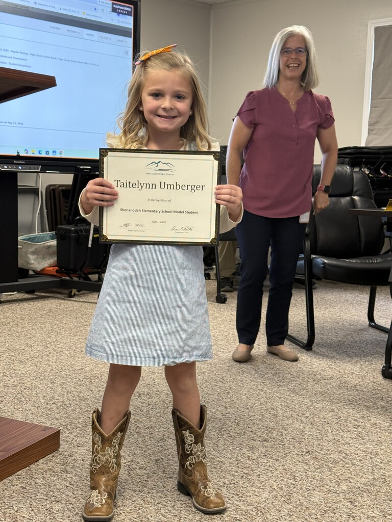 School Board Recognitions May