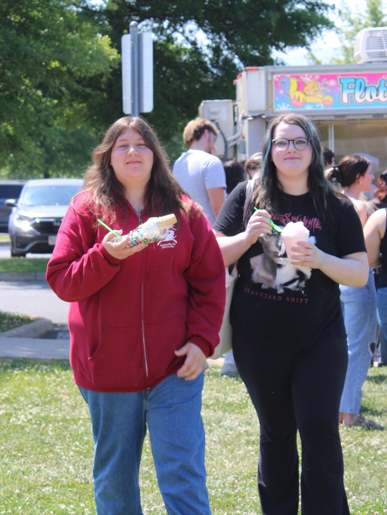 Ice Cream and Recess for the Seniors