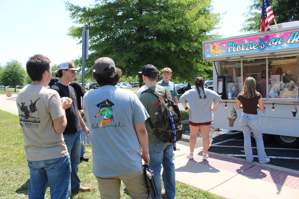 Ice Cream and Recess for the Seniors
