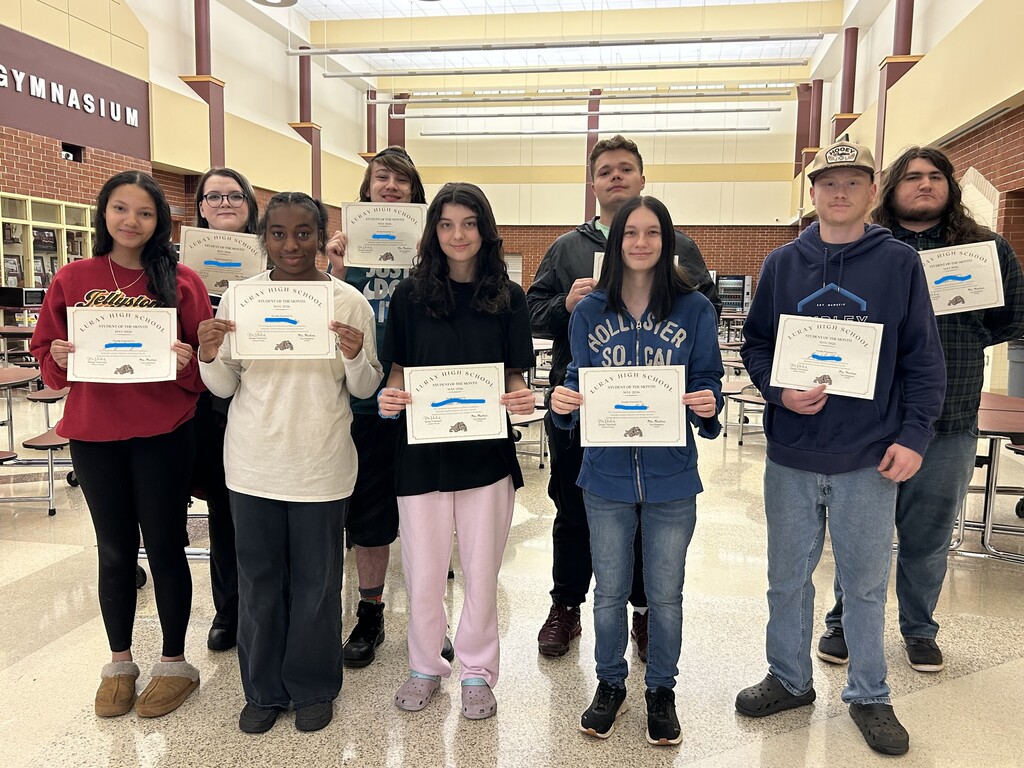 Students of the Month-May