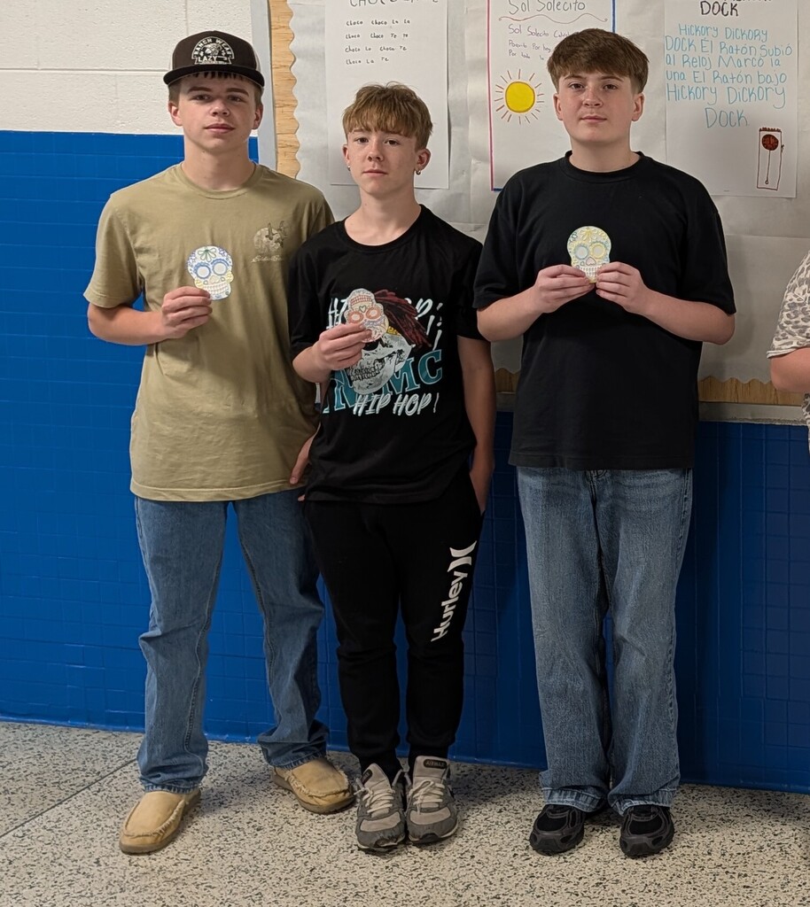 Spanish calaveras at Page County Middle School