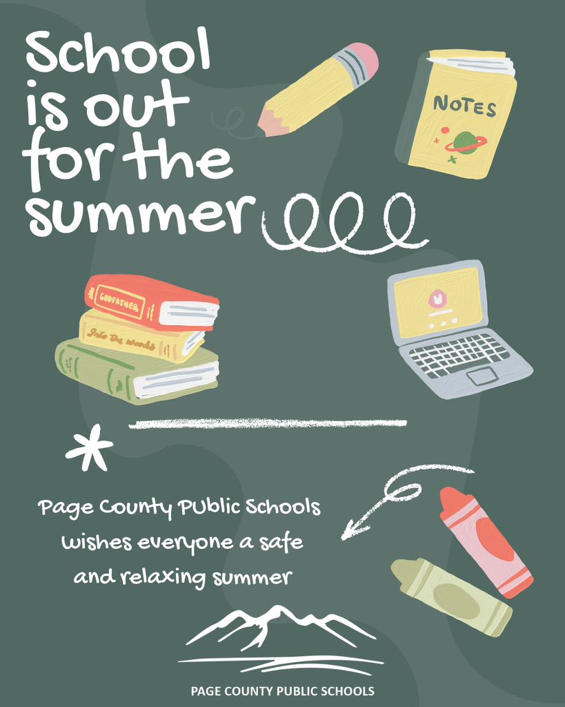 School is out for the summer