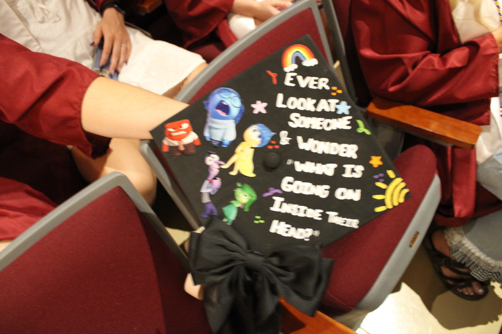 Senior Caps Decorated