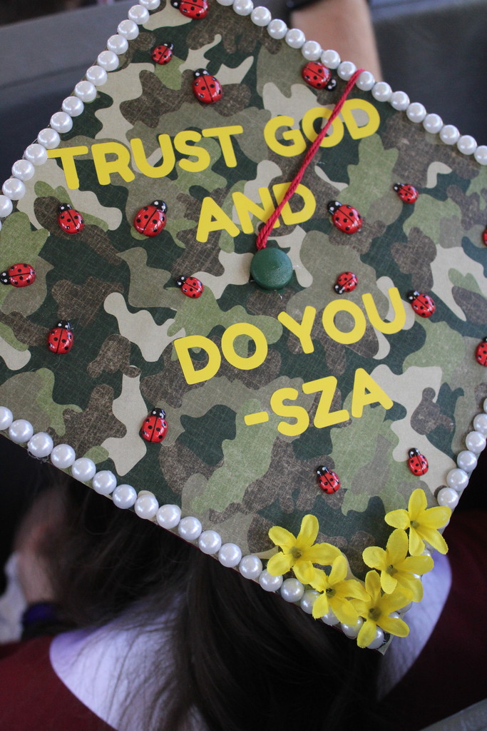 Senior Caps Decorated
