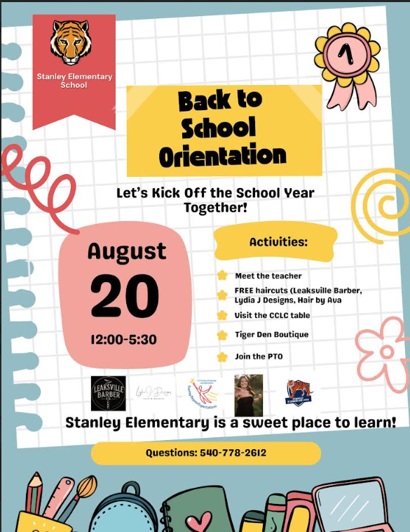 Back to School flyer