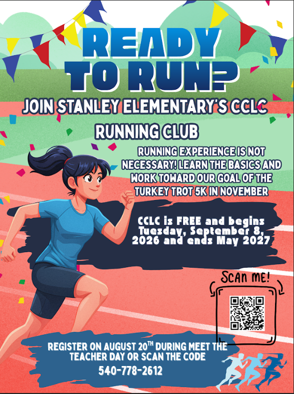 Running club flyer