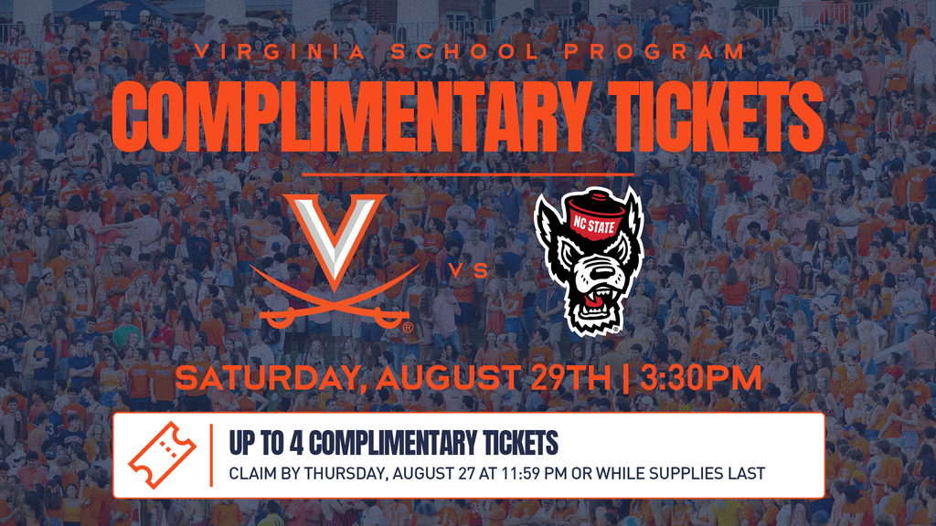 Complimentary UVA Tickets