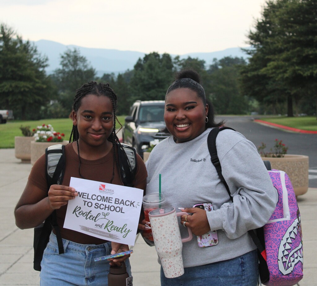 Friends first day of school 