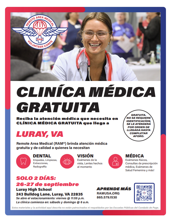 RAM Free Medical Clinic Spanish