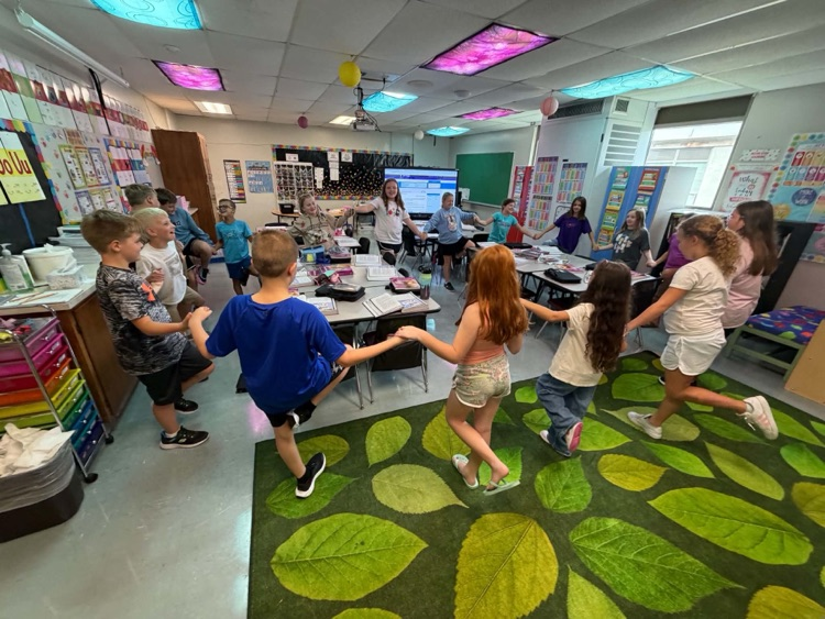 children practicing yoga