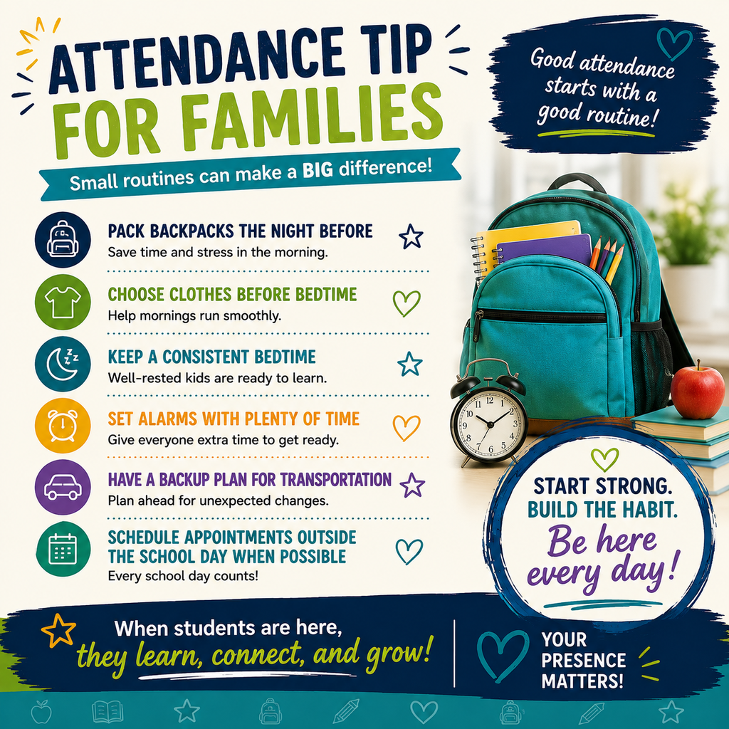 Attendance Tips for Families