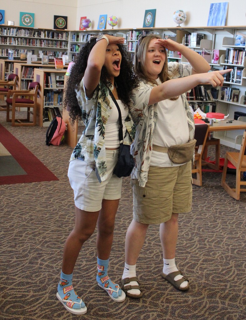Dress like a Vegas tourist. Day 2 spirit day.