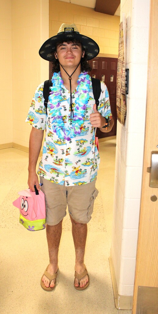 Dress like a Vegas tourist. Day 2 spirit day.