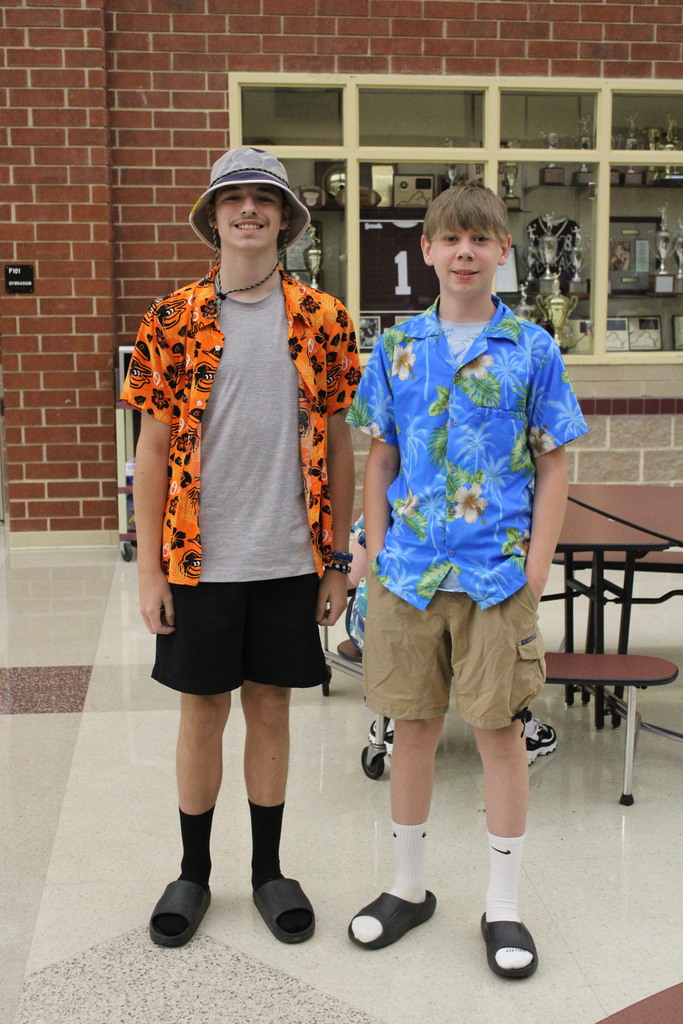 Dress like a Vegas tourist. Day 2 spirit day.
