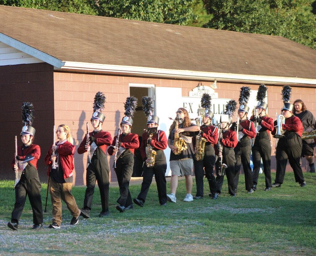 LHS Band for Homecoming Game 