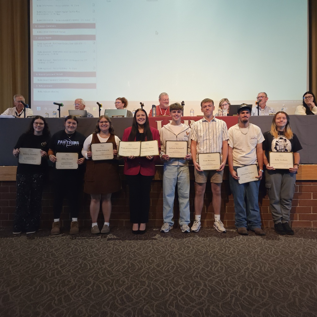 School Board Recognition Photos