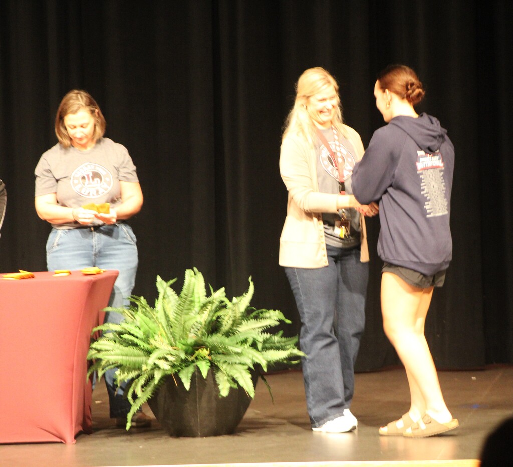 Students at LHS recognized for GPA of 3.5 or higher for the 2025-2026 school year.