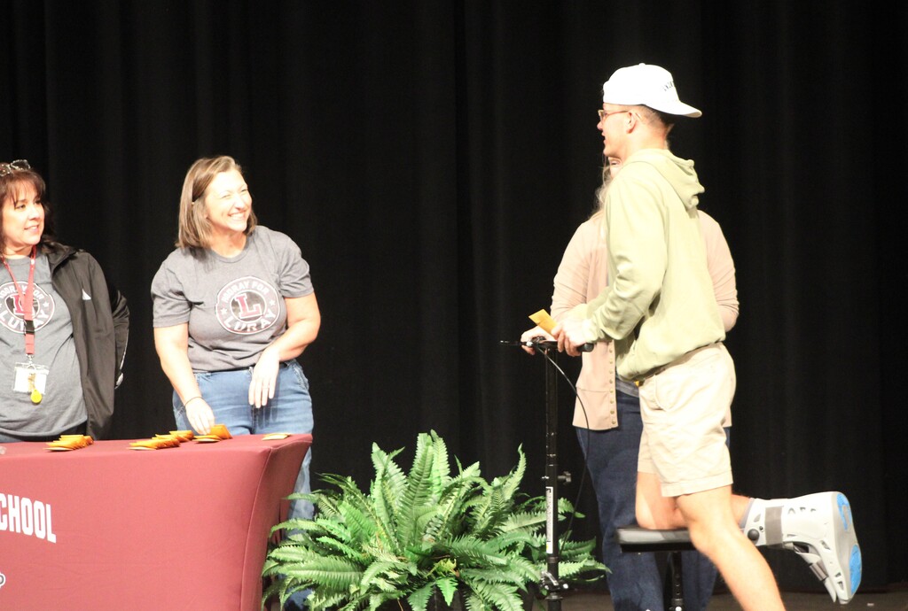 Students at LHS recognized for GPA of 3.5 or higher for the 2025-2026 school year.