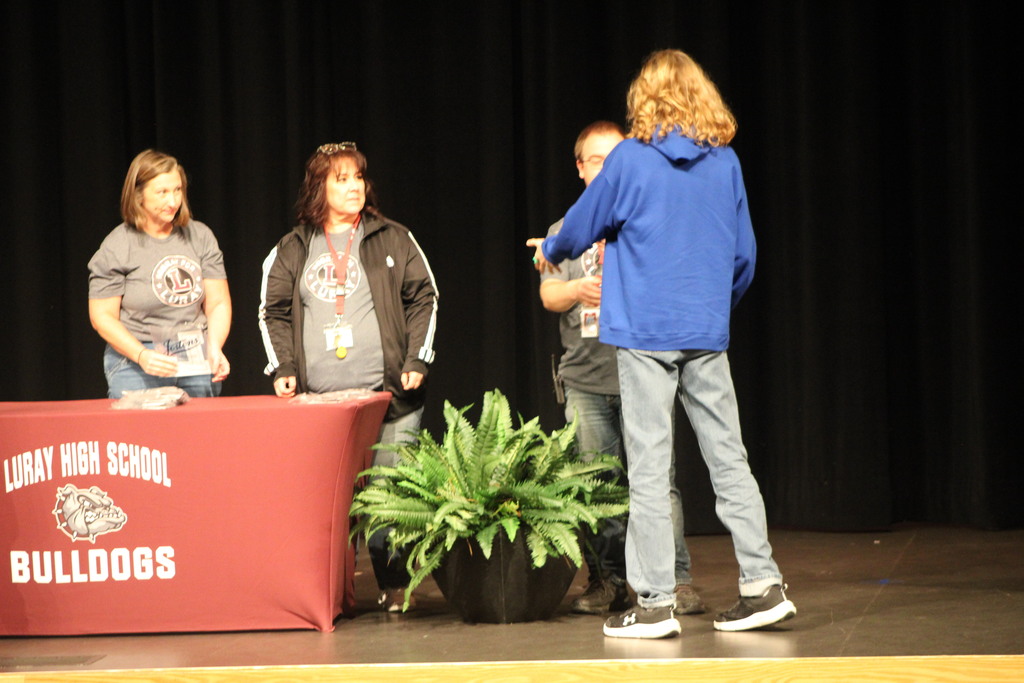 Students at LHS recognized for GPA of 3.5 or higher for the 2025-2026 school year.