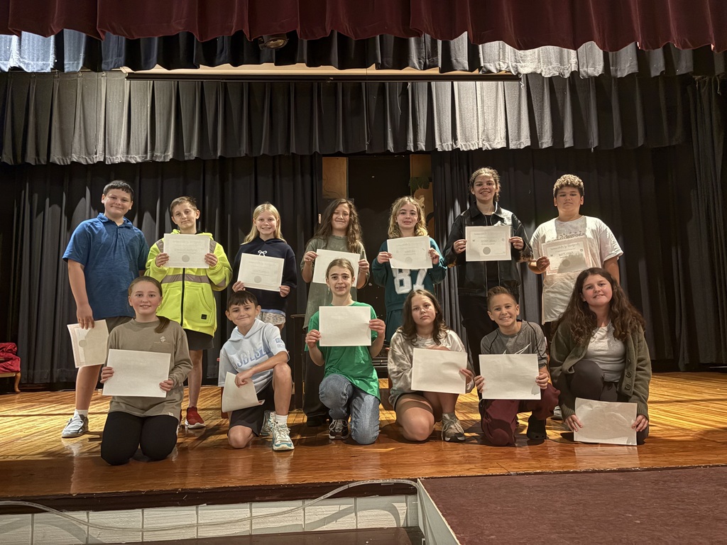 6th grade Students of the Month for September