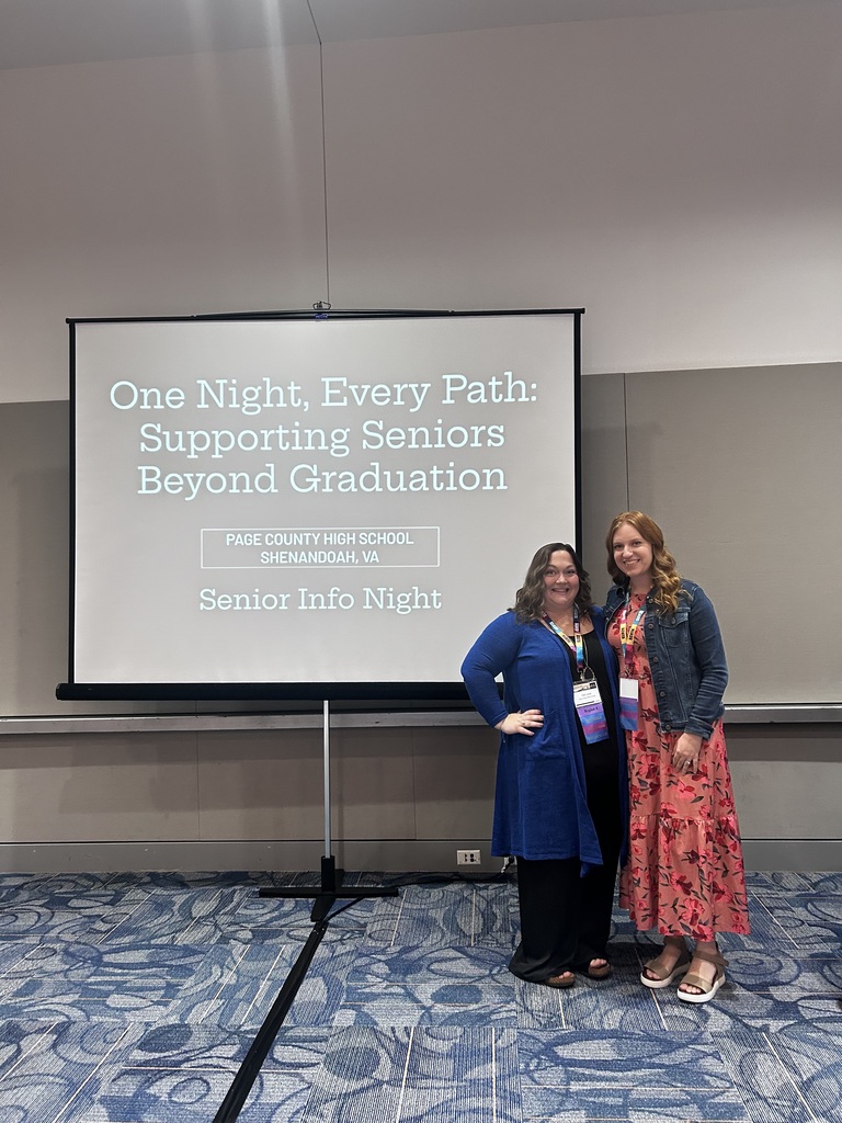 Deb Lucas and Lindsey Lucas presenting at Virginia School Counselors Association Conference