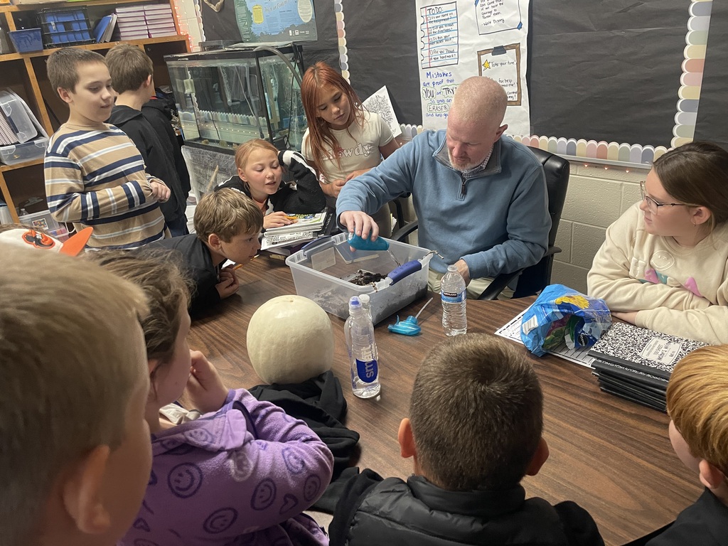 working with 4th graders on erosion