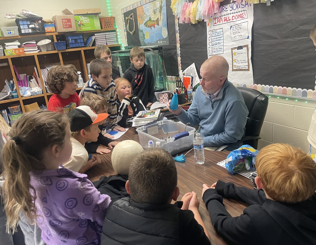 working with 4th graders on erosion