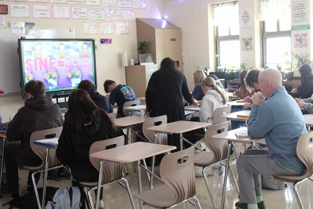 Dr Huber visits Ms. Flora's Room