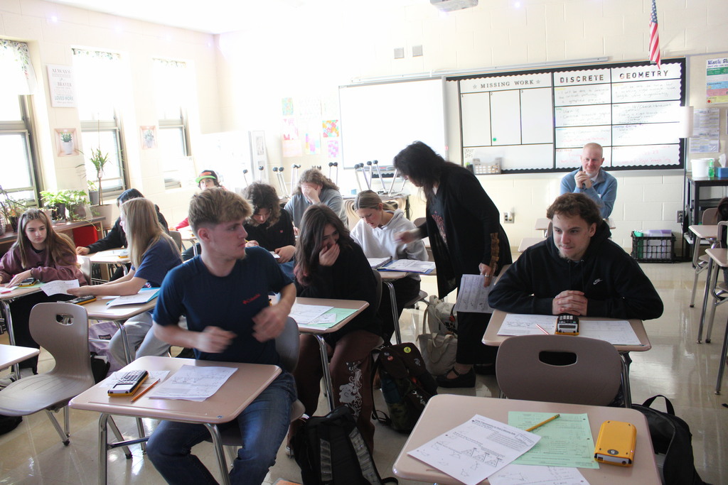 Dr Huber visits Ms. Flora's Room