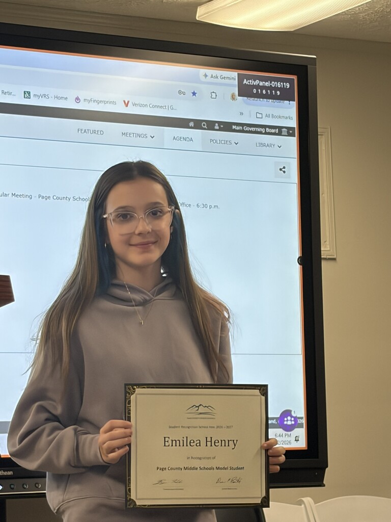 Students of the Month Division