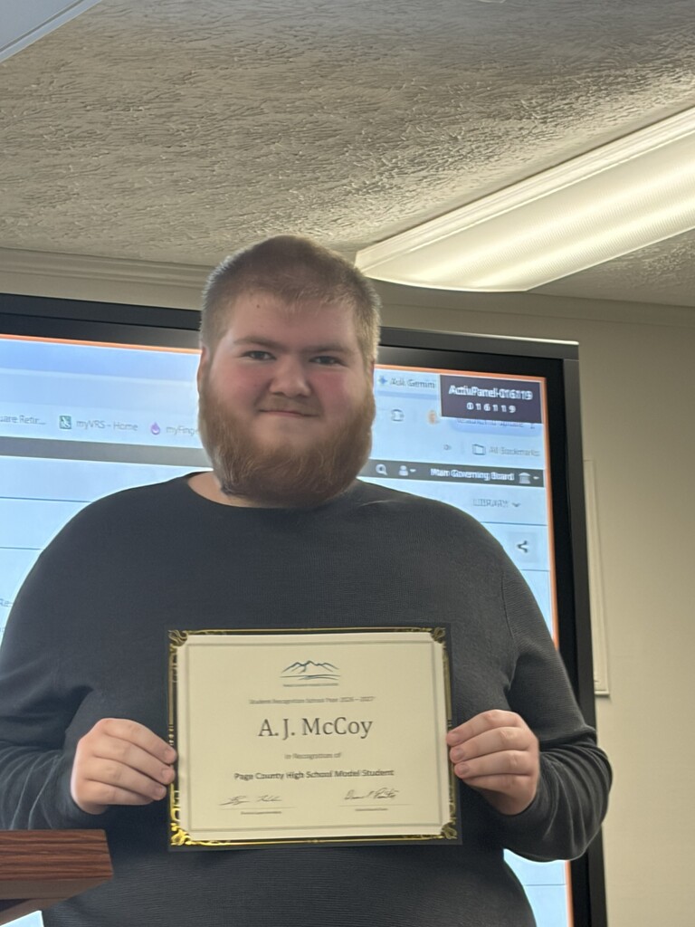 Students of the Month Division