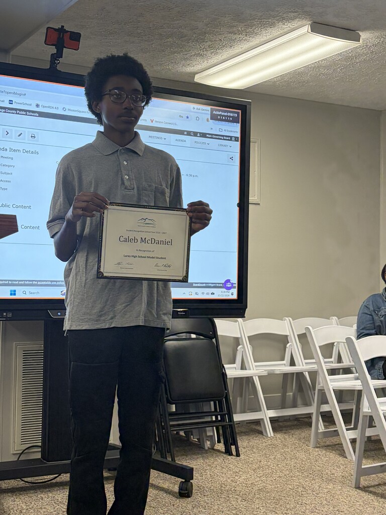 Students of the Month Division