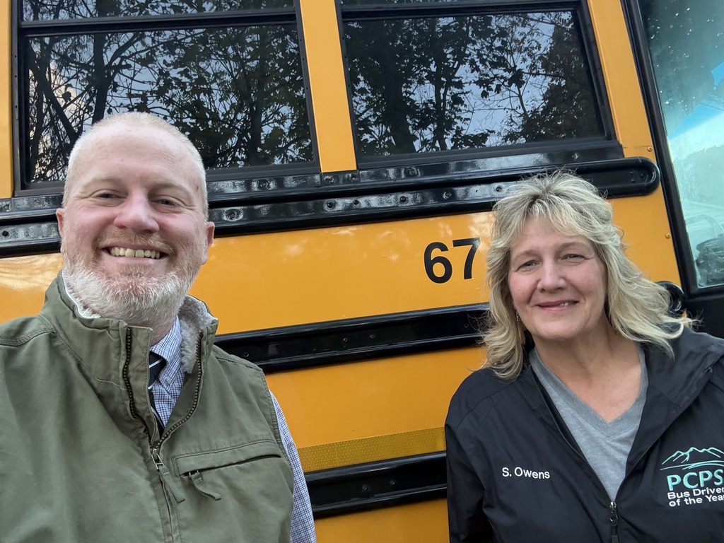 Dr. Huber with Stephanie Owens Bus Driver 67