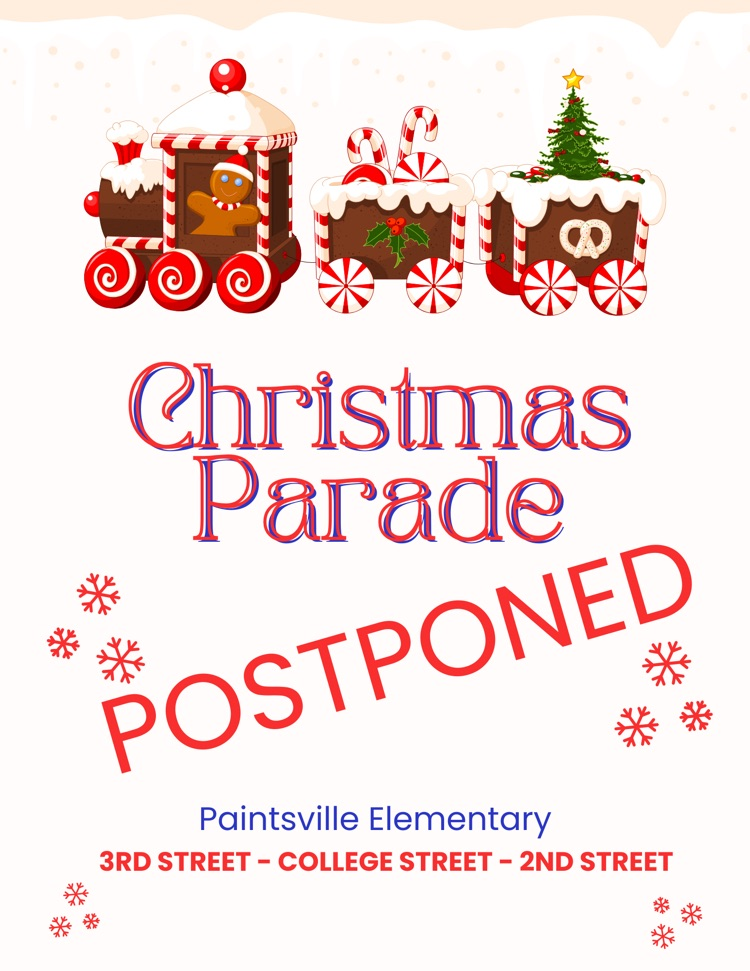 Christmas Parade Postponed