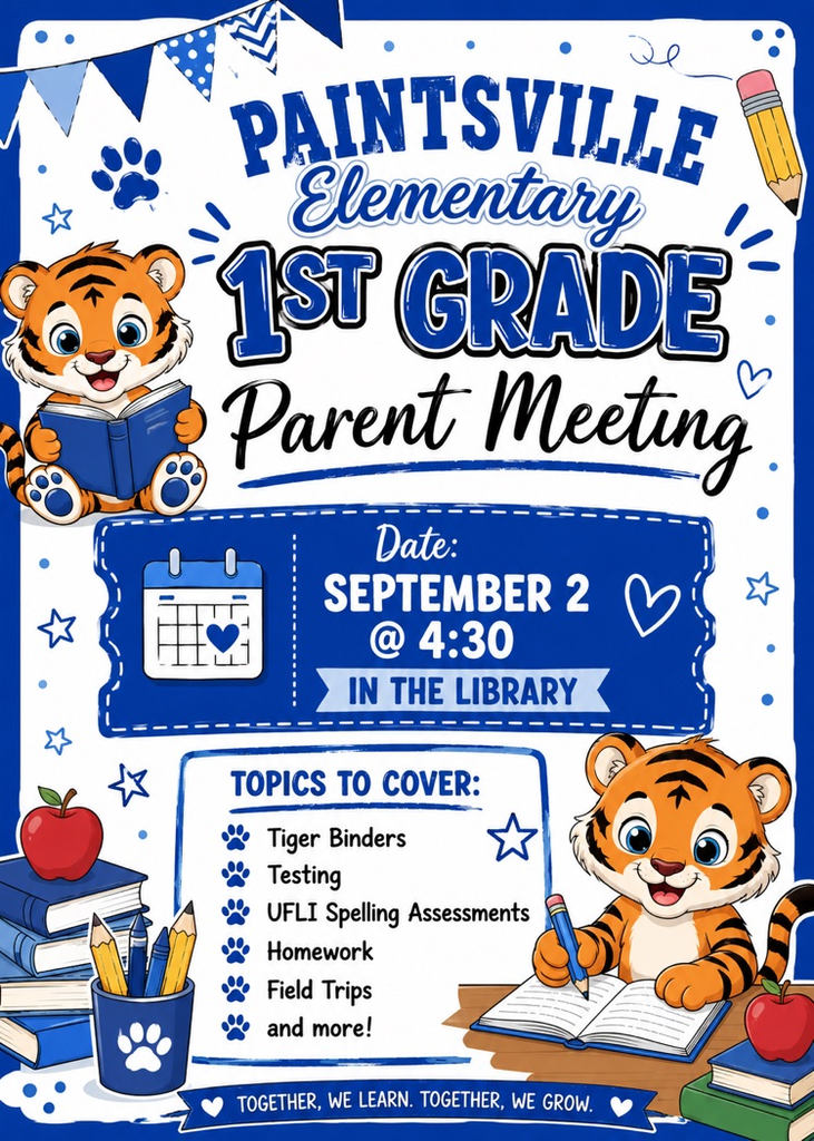 1st grade parent meeting