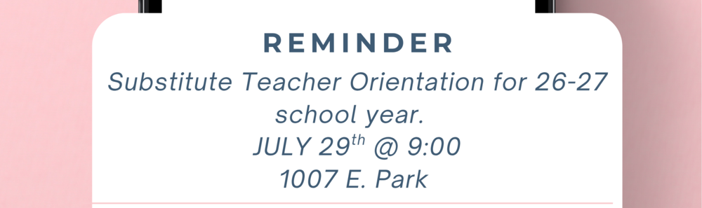 required substitute teacher training