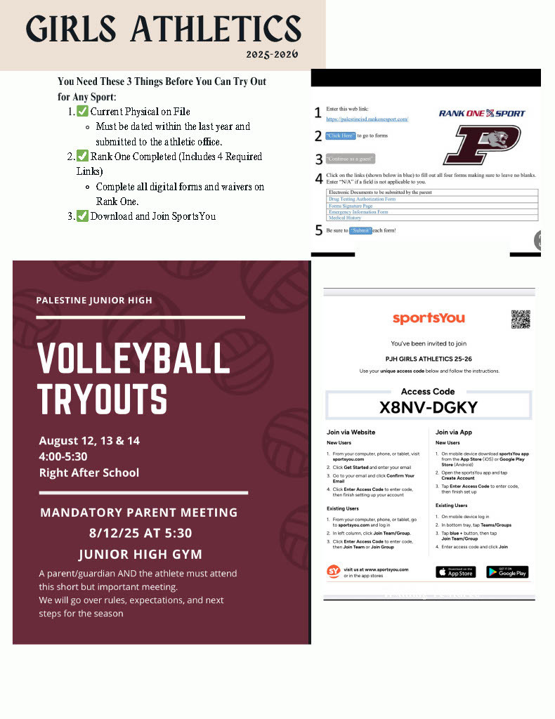 Girls Athletics