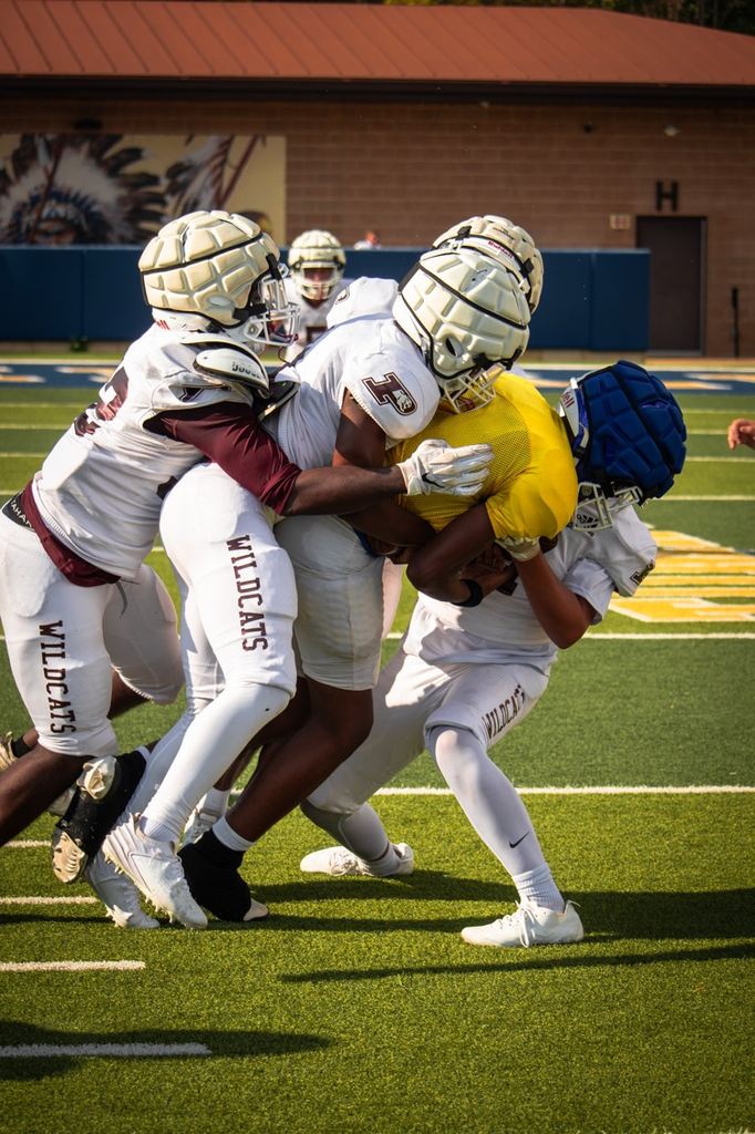 Football scrimmage 