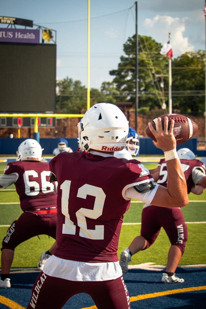 Football scrimmage 