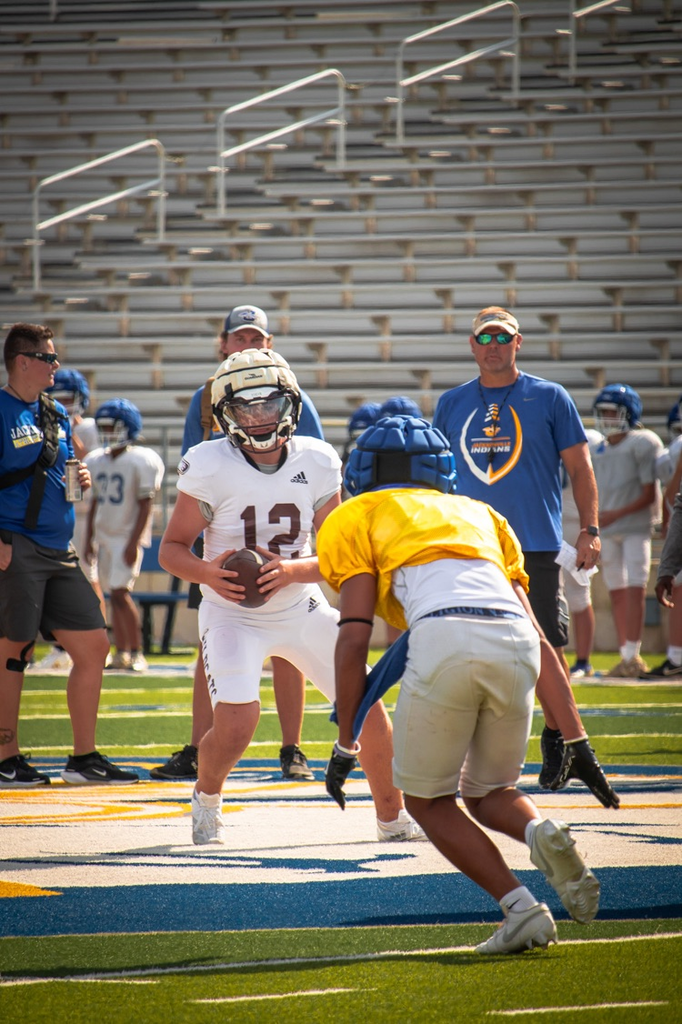 Football scrimmage 